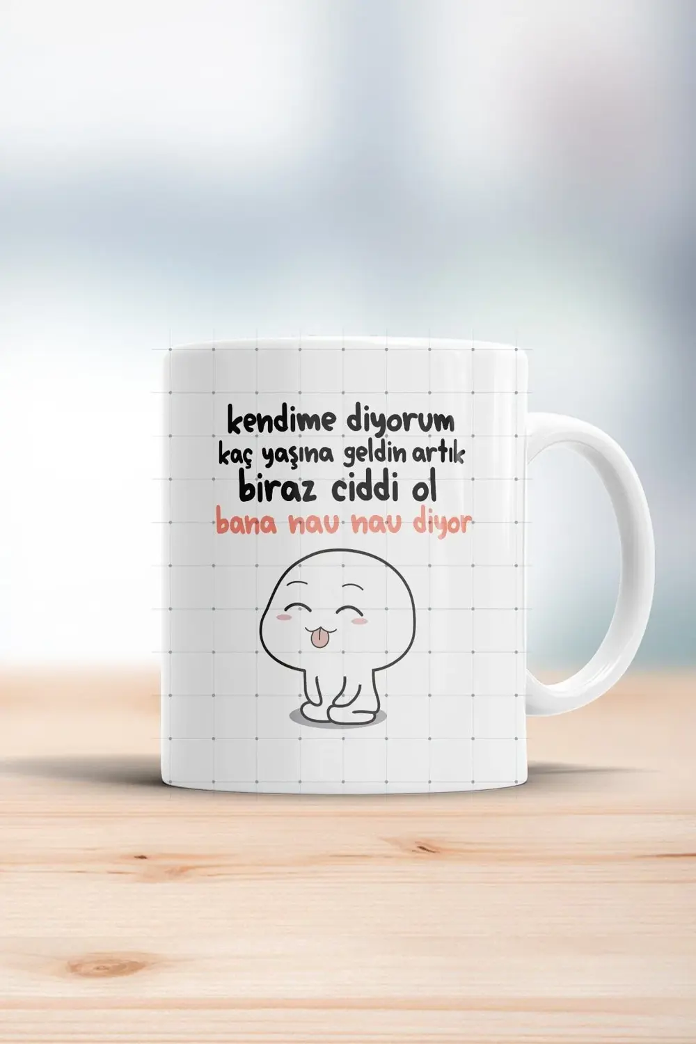 Kendime Diyorum Biraz Ciddi Ol Bana Nau Nau Diyor Kupa Bardak