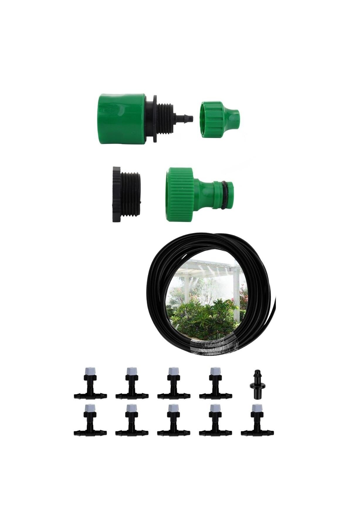 Angoravi Kendin Yap Balkon Veranda Çardak Kamelya Sulama - Serinletme Ve N