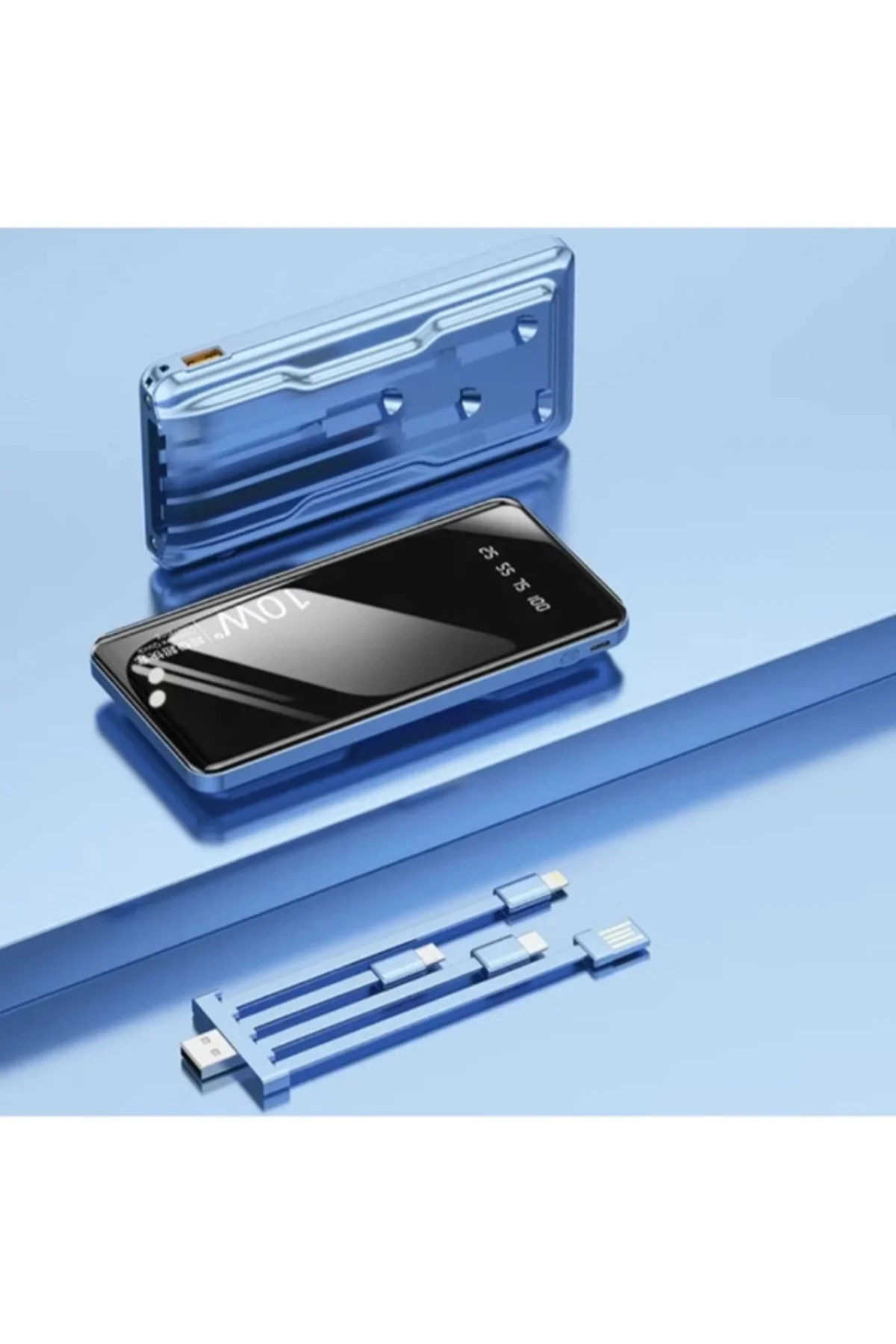 Kendinden Kablolu 10.000 Mah Powerbank