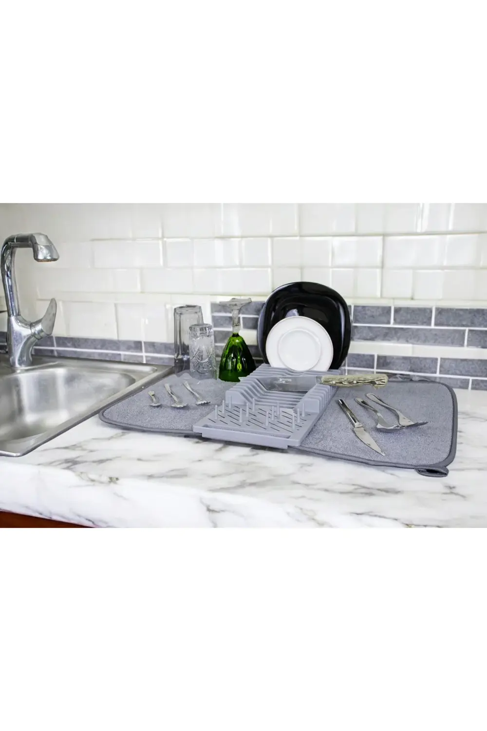 Kendinden Matlı Şık Bulaşıklık Şık Ve Fonksiyonel Tezgah Bulaşıkl