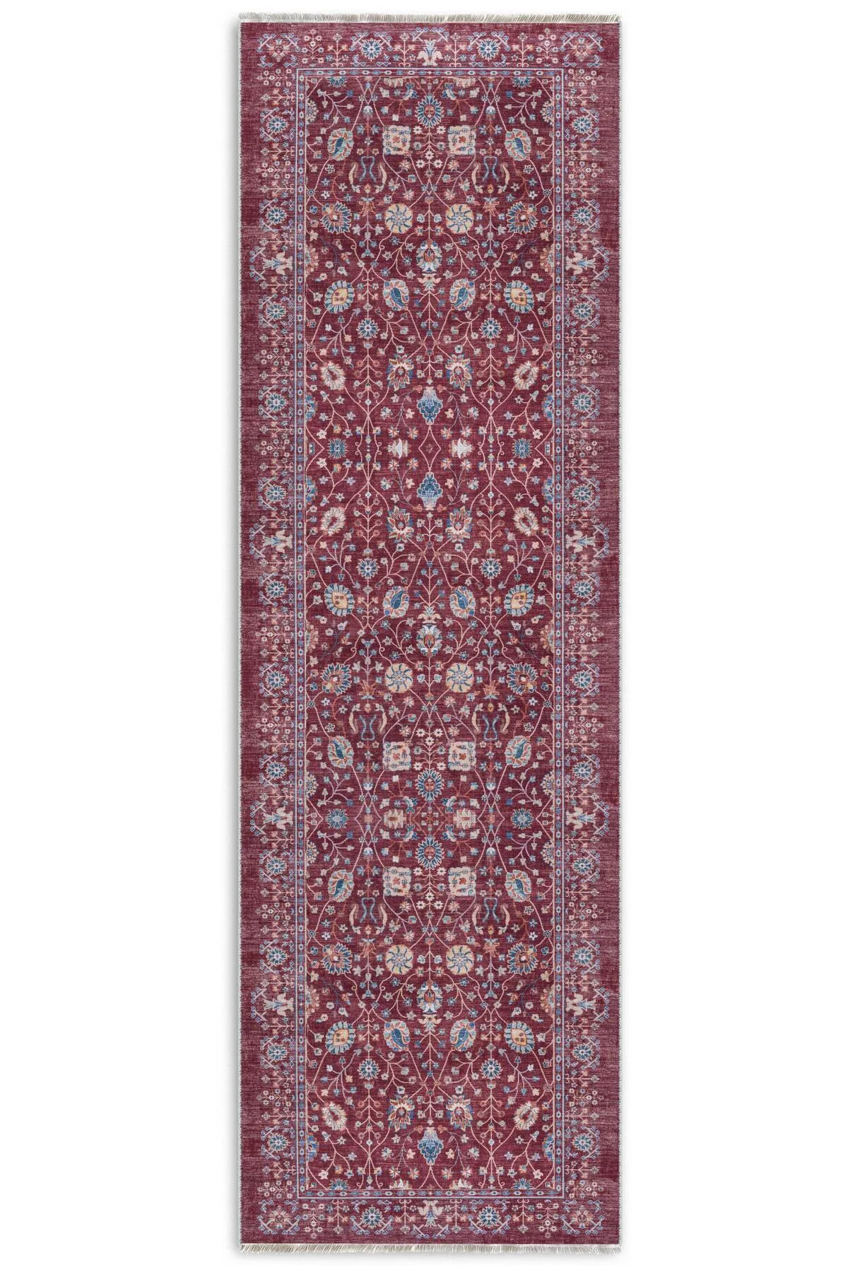 Kendinden saçaklı eskitme kiremit şönil halı kilim yolluk yıkanabilir kaymaz taban salon mutfak Kendinden saçaklı eskitme kiremit şönil halı kilim yolluk yıkanabilir kaymaz taban salon mutfak