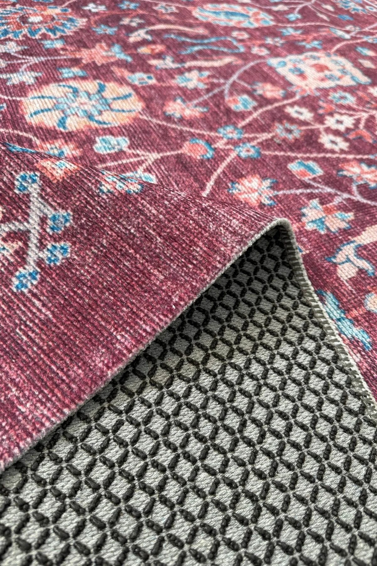 Kendinden saçaklı eskitme kiremit şönil halı kilim yolluk yıkanabilir kaymaz taban salon mutfak Kendinden saçaklı eskitme kiremit şönil halı kilim yolluk yıkanabilir kaymaz taban salon mutfak
