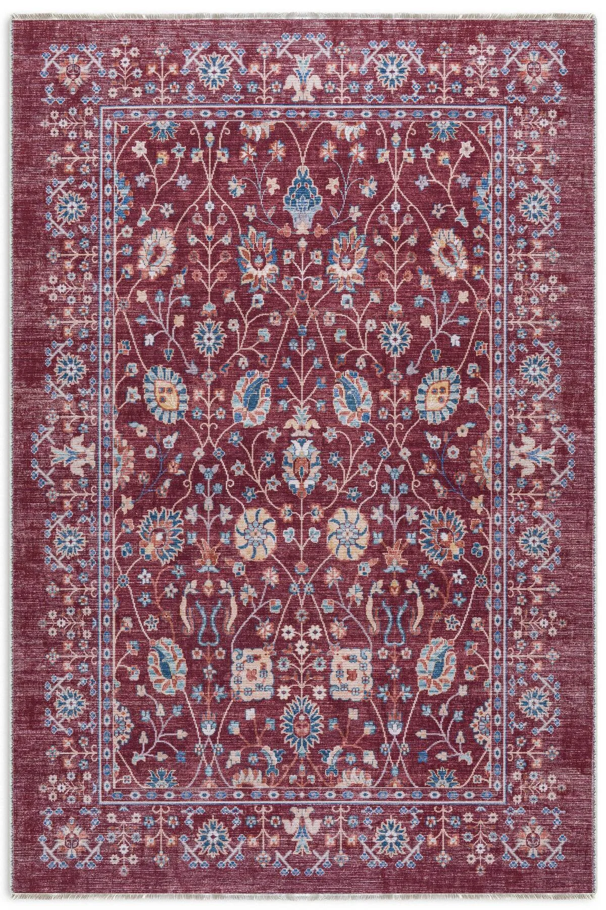 Kendinden saçaklı eskitme kiremit şönil halı kilim yolluk yıkanabilir kaymaz taban salon mutfak Kendinden saçaklı eskitme kiremit şönil halı kilim yolluk yıkanabilir kaymaz taban salon mutfak