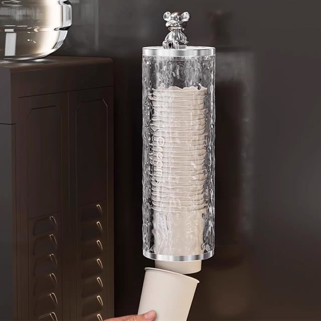 Kendinden Yapışkanlı Plastik - Karton Bardak Dispenseri (4741)