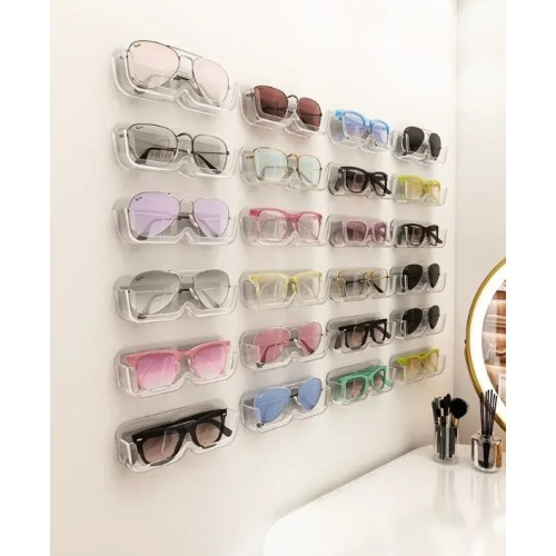 Kendinden Yapışkanlı Şeffaf Gözlük Standı 17cm Çizilmeye Karşı Ko Kendinden Yapışkanlı Şeffaf Gözlük Standı 17cm Çizilmeye Karşı Ko