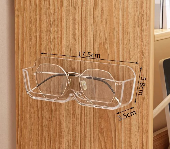 Kendinden Yapışkanlı Şeffaf Gözlük Standı 17cm Çizilmeye Karşı Ko Kendinden Yapışkanlı Şeffaf Gözlük Standı 17cm Çizilmeye Karşı Ko