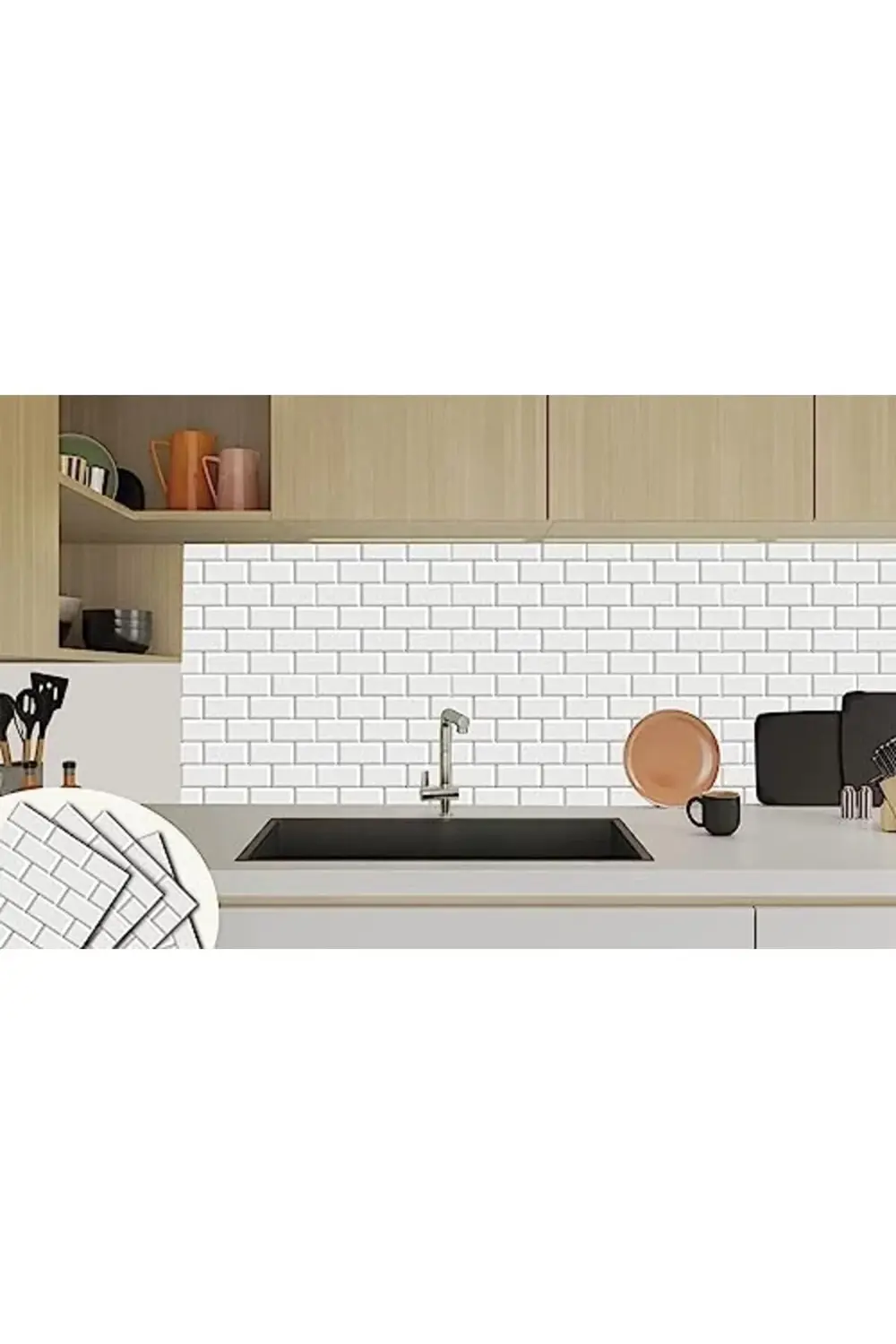 Kendinden Yapışkanlı Metro Desenli PVC, Yapışkanlı Kaplama, Çıkar