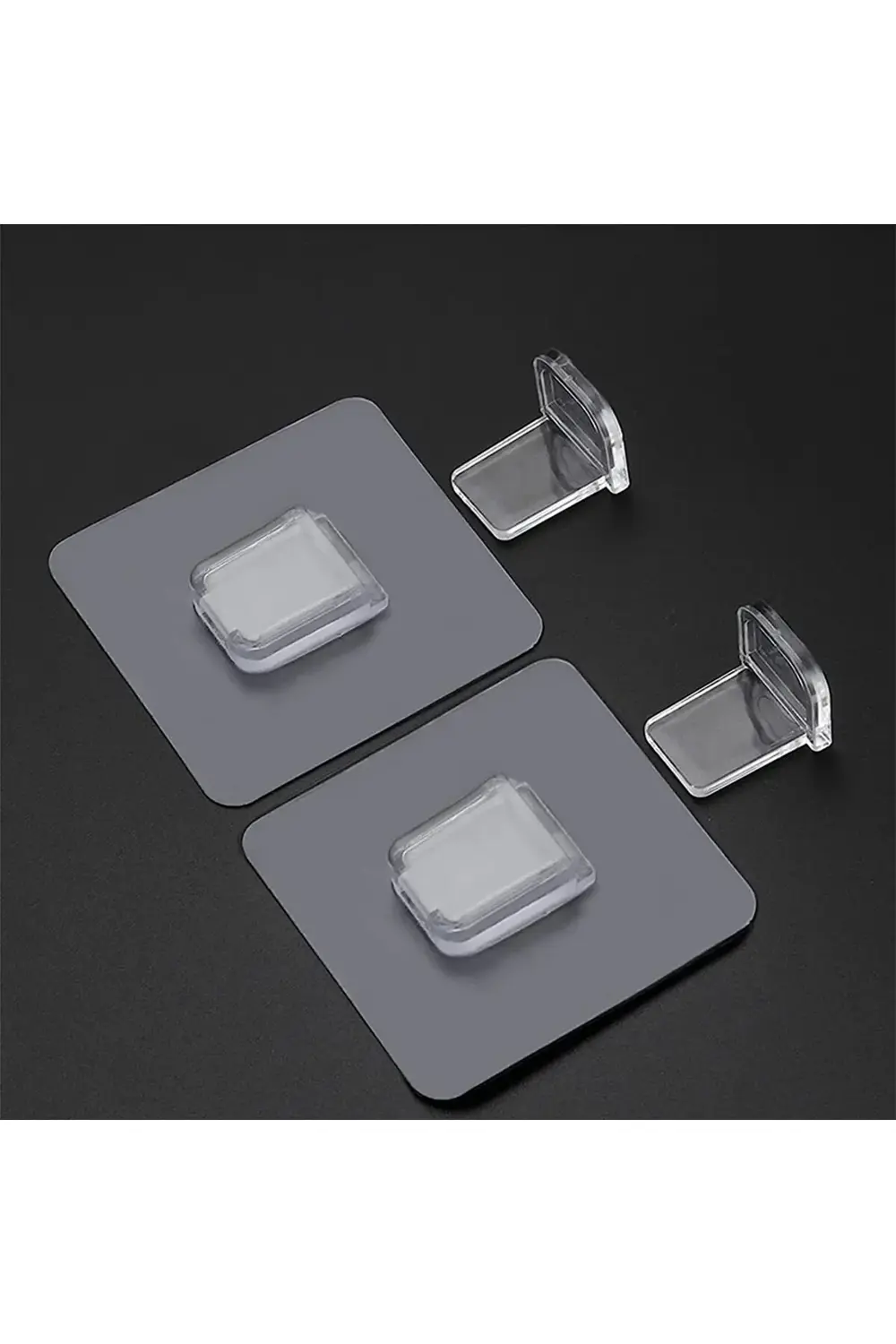 KENDİNDEN YAPIŞKANLI RAF TUTUCU (10LU PAKET FİYATI) (4619)