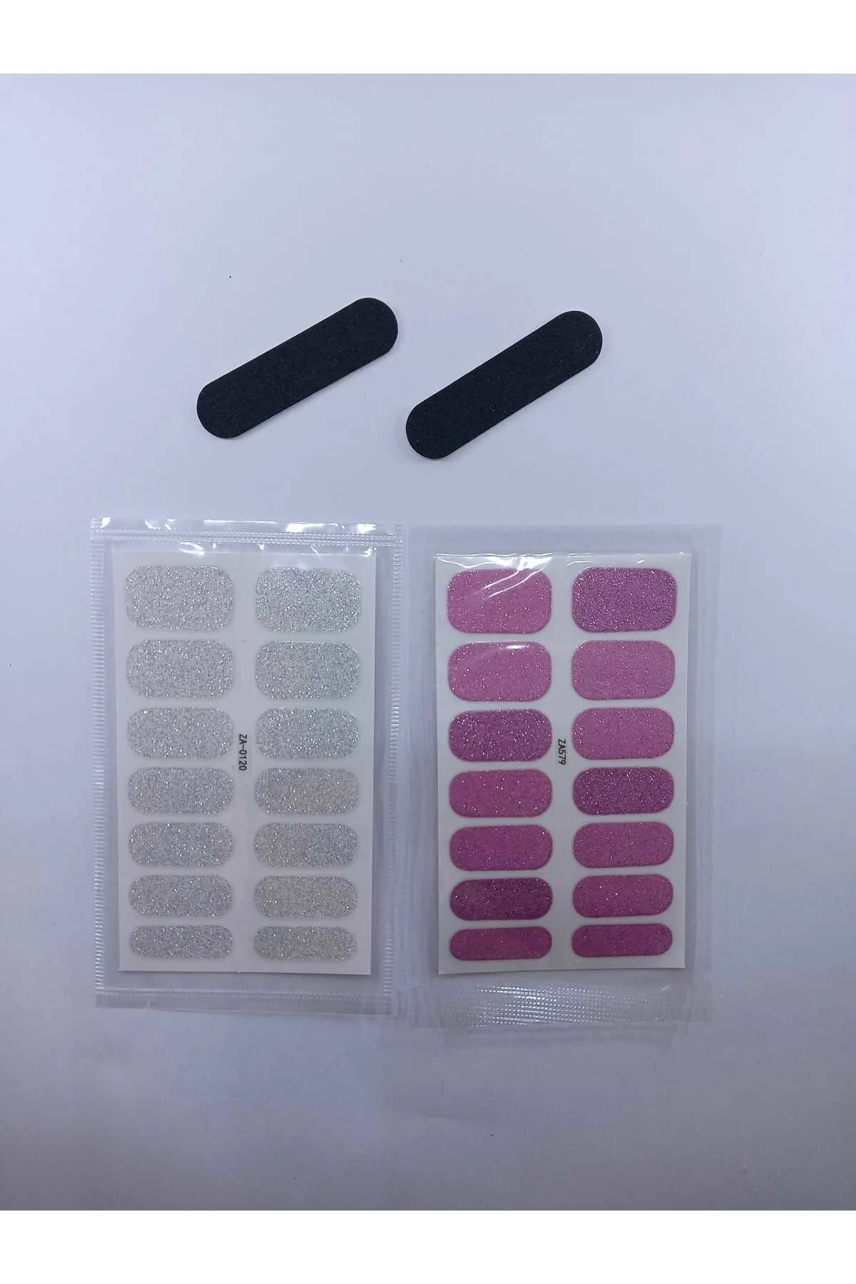 Kendinden Yapışkanlı Nail Sticker 2 Paket Tırnak Süsü Kuru Oje