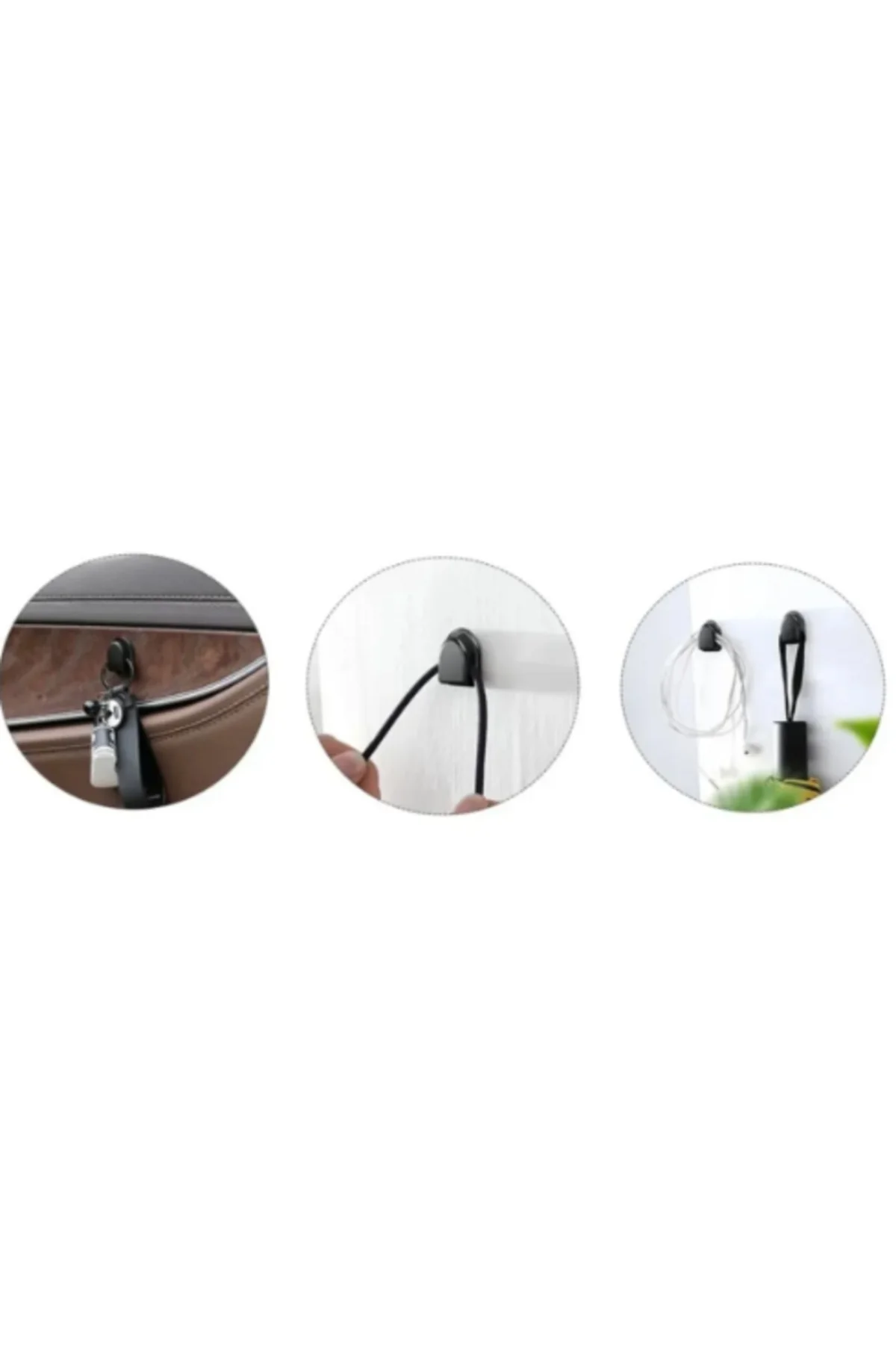 Kendinden Yapışkanlı Askı – Banyo, Mutfak, Kapı Arkası, Duvar, Ka
