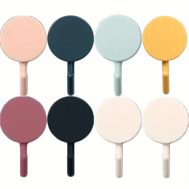 Kendinden Yapışkanlı Renkli Duvar Askısı (10LU SET)