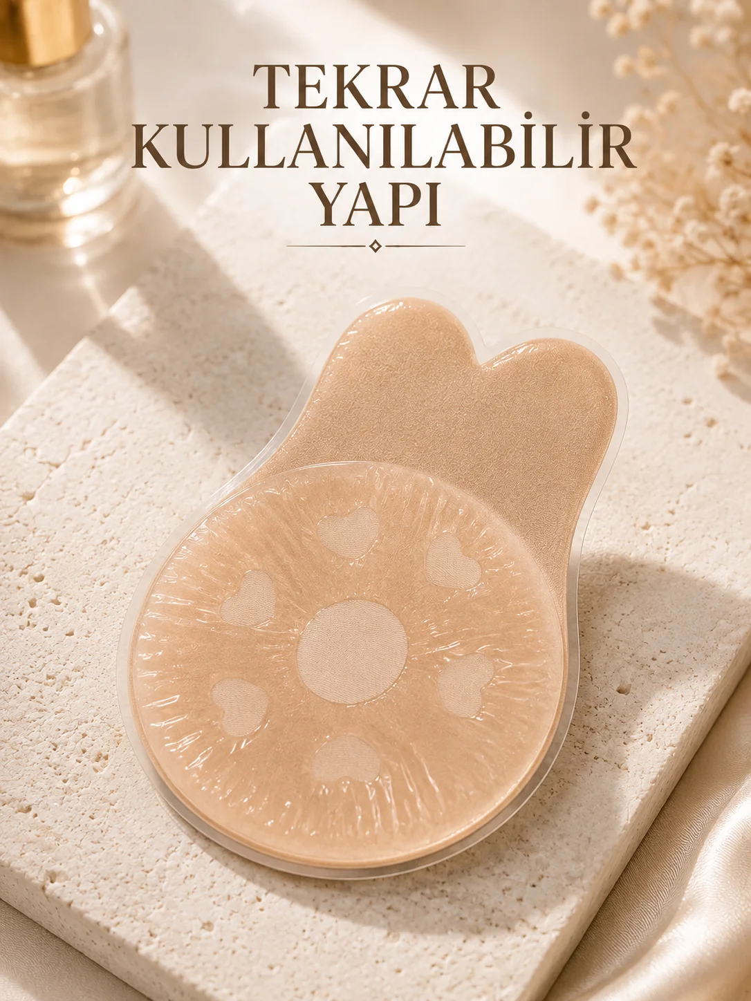 Kendinden Yapışkanlı Görünmez Destek Pedi Doğal Görünüm Sağlayan Konforlu Tasarım