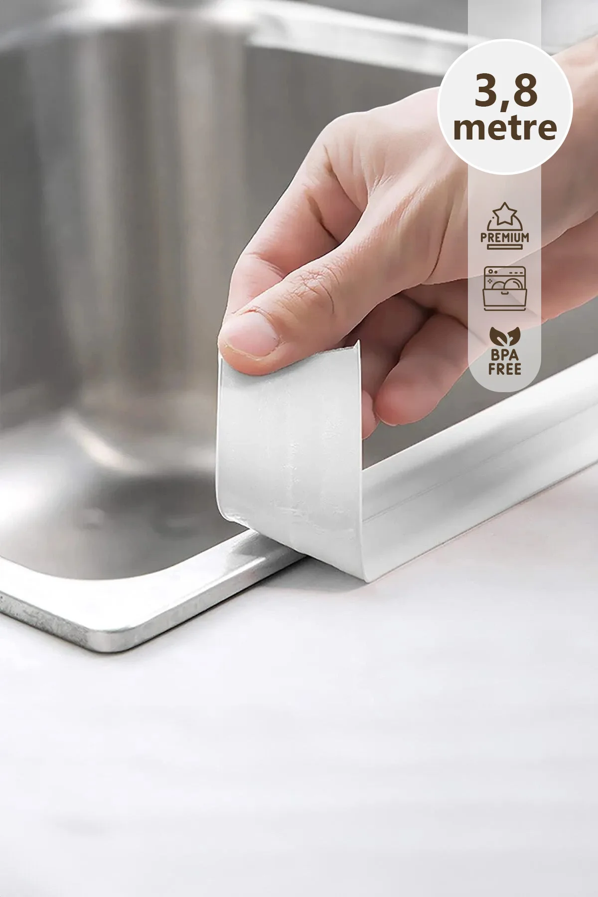 Kendinden Yapışkanlı Su Geçirmez Sızdırmaz Banyo ve Mutfak İçin K