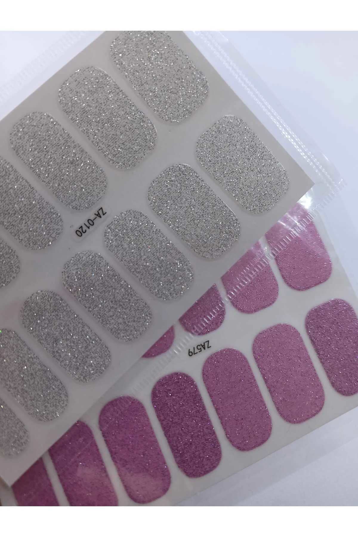 Kendinden Yapışkanlı Nail Sticker 2 Paket Tırnak Süsü Kuru Oje