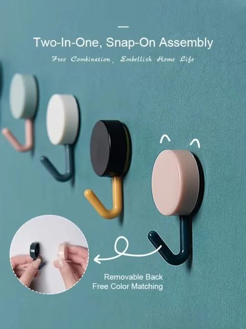 Kendinden Yapışkanlı Renkli Duvar Askısı (10lu Set) - İzsiz ve Dekoratif Duvar Düzenleyici Kendinden Yapışkanlı Renkli Duvar Askısı (10lu Set) - İzsiz ve Dekoratif Duvar Düzenleyici