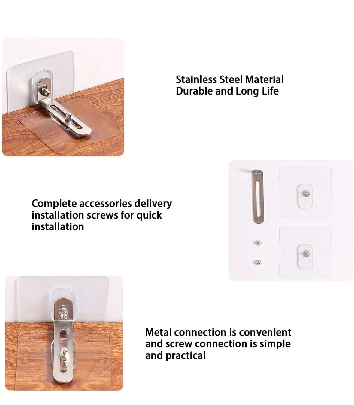 Just Cheap Store Kendinden Yapışkanlı Mobilya Sabitleme Aparatı Just Cheap Store Kendinden Yapışkanlı Mobilya Sabitleme Aparatı