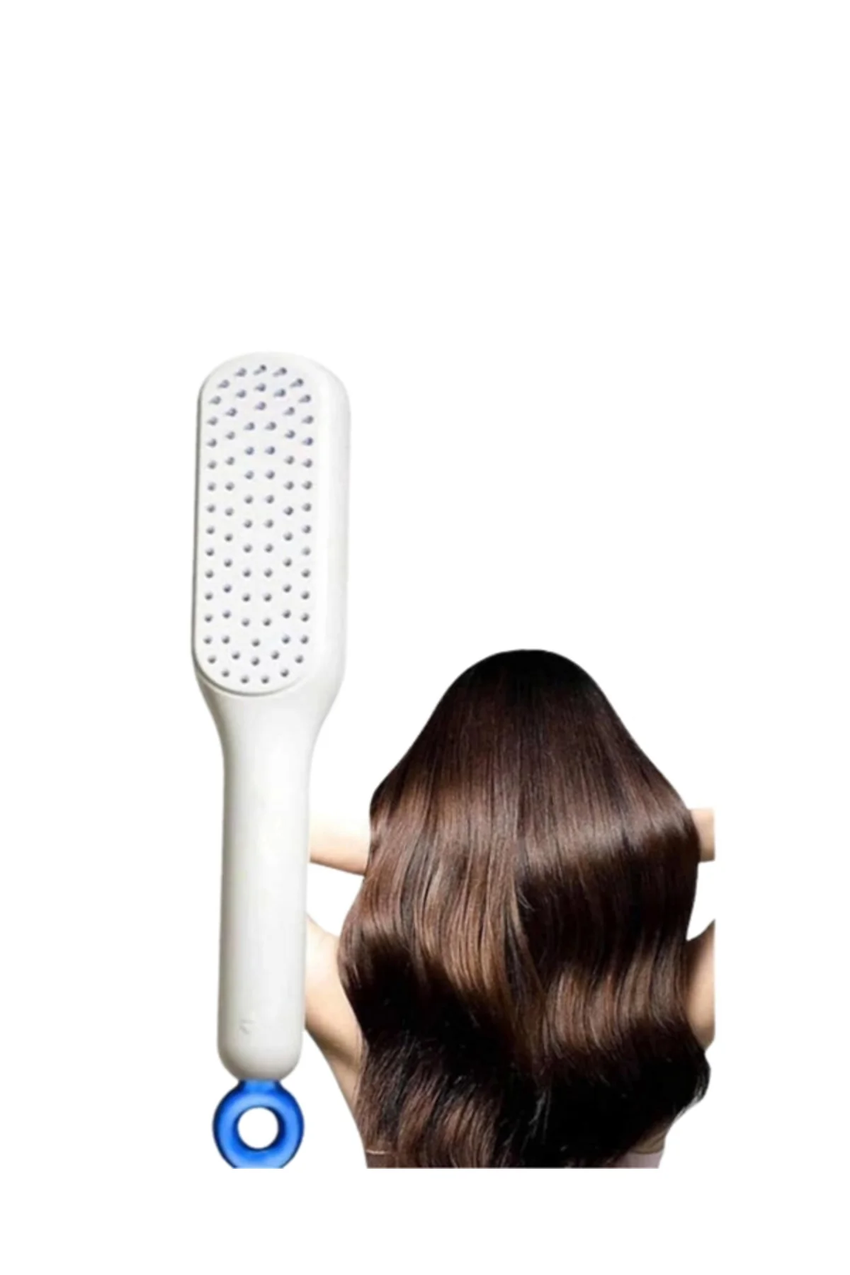 Kendini Temizleyen Masajlı Saç Tarağı – Anti-statik, Ergonomik Ta
