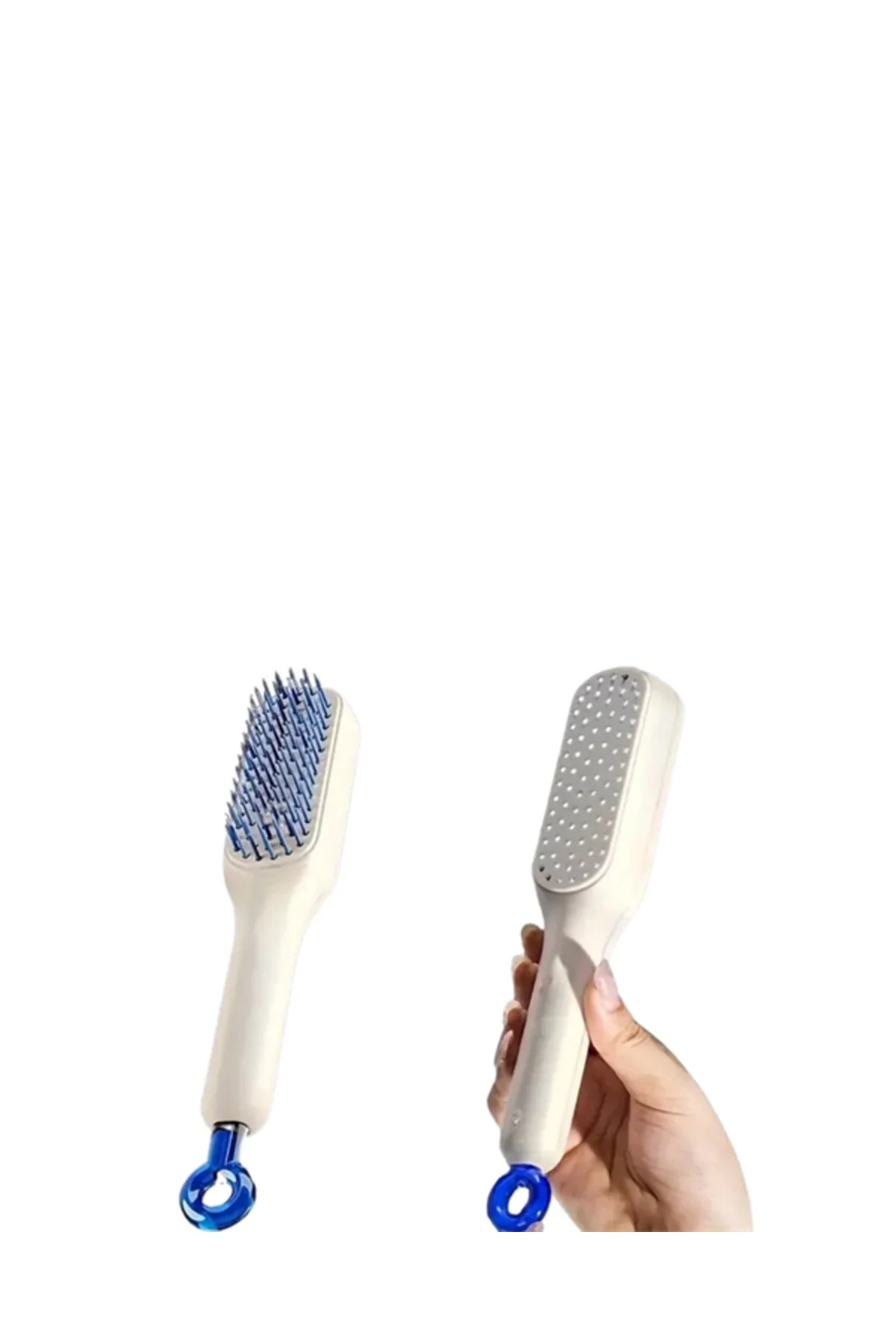 Kendini Temizleyen Masajlı Saç Tarağı – Anti-statik, Ergonomik Ta