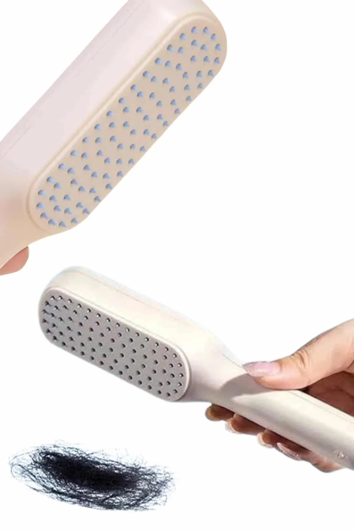 Kendini Temizleyen Tarak Fırça Geri Çekilebilir Evcil Hayvana Uyg