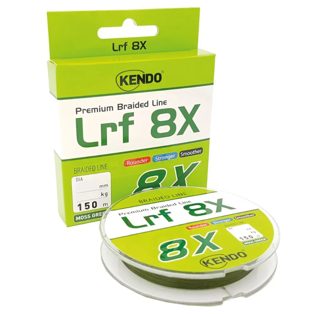Kendo 150m LRF 8X 8 Kat Örgü İp Misina Dynema Yeşil