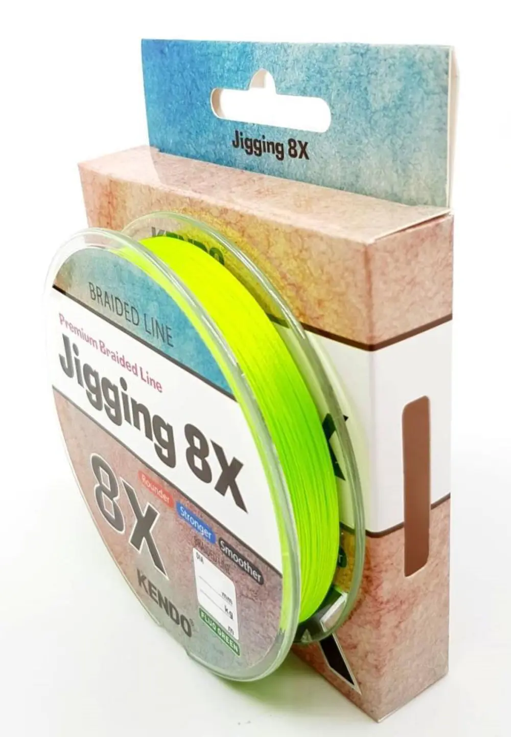 Kendo 300m Jigging 8x 8 Kat Örgü İp Misina Dynema Yeşil