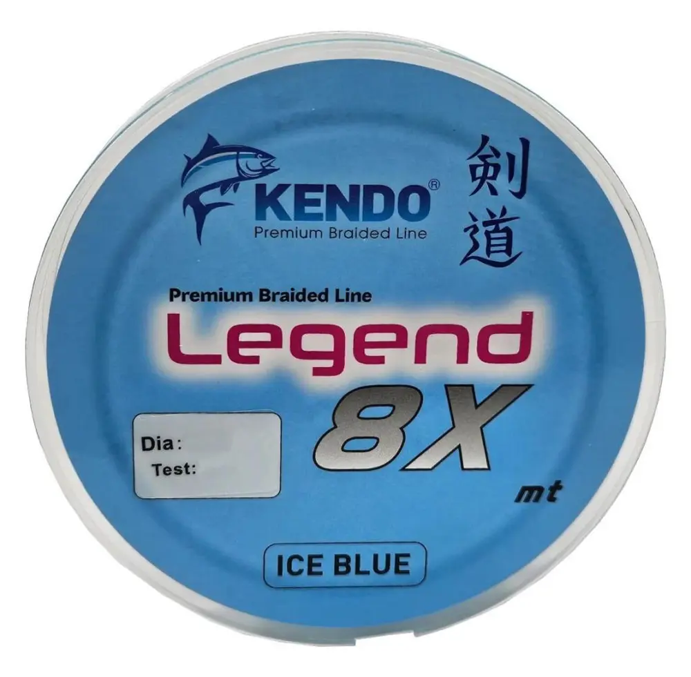 Kendo Legend 150m 8X 8 Kat Örgü İp Olta Misinası Ice Blue