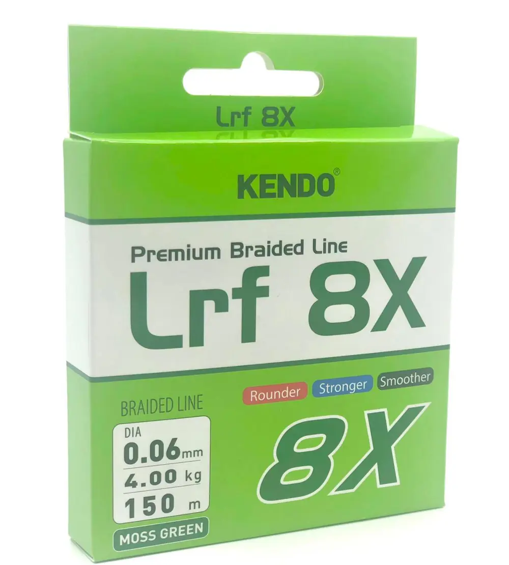 Kendo Lrf 8X Fıghtıng 150 mt mm Örgü ip (Moss Green) 0,10 mm