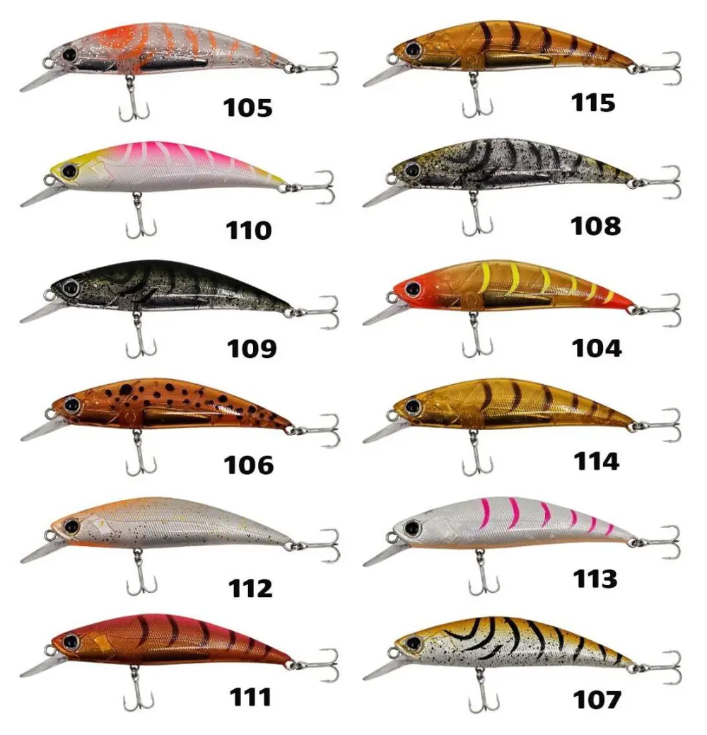 Kendo Shrimp Minnow 60S 6.2g 6cm Sahte Maket Balık