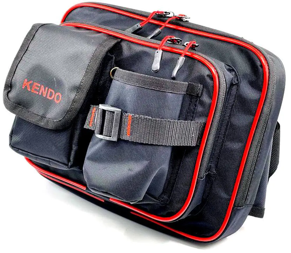 Kendo Spin Avı Balıkçı Omuz Çantası (2 Kutulu Hediyeli)