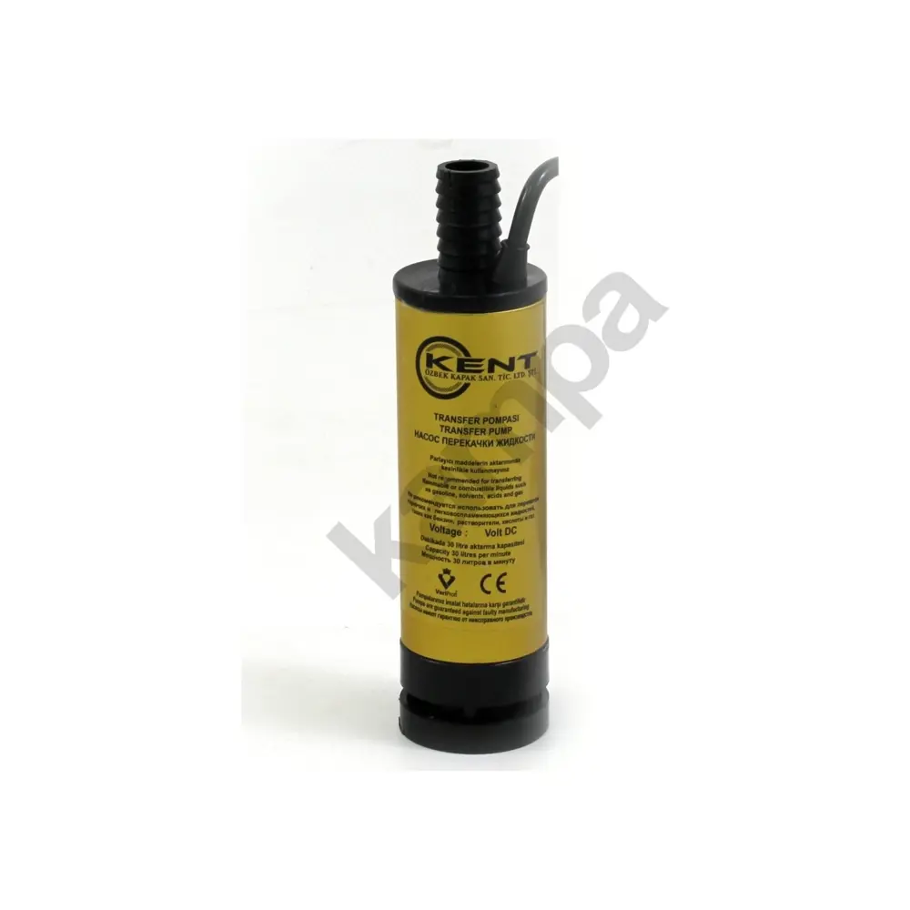 Kent 12 Volt Mazot Su, Süt Dalgıç Pompa, Kalem Dalgıç Pompa 42 Mm Kent 12 Volt Mazot Su, Süt Dalgıç Pompa, Kalem Dalgıç Pompa 42 Mm