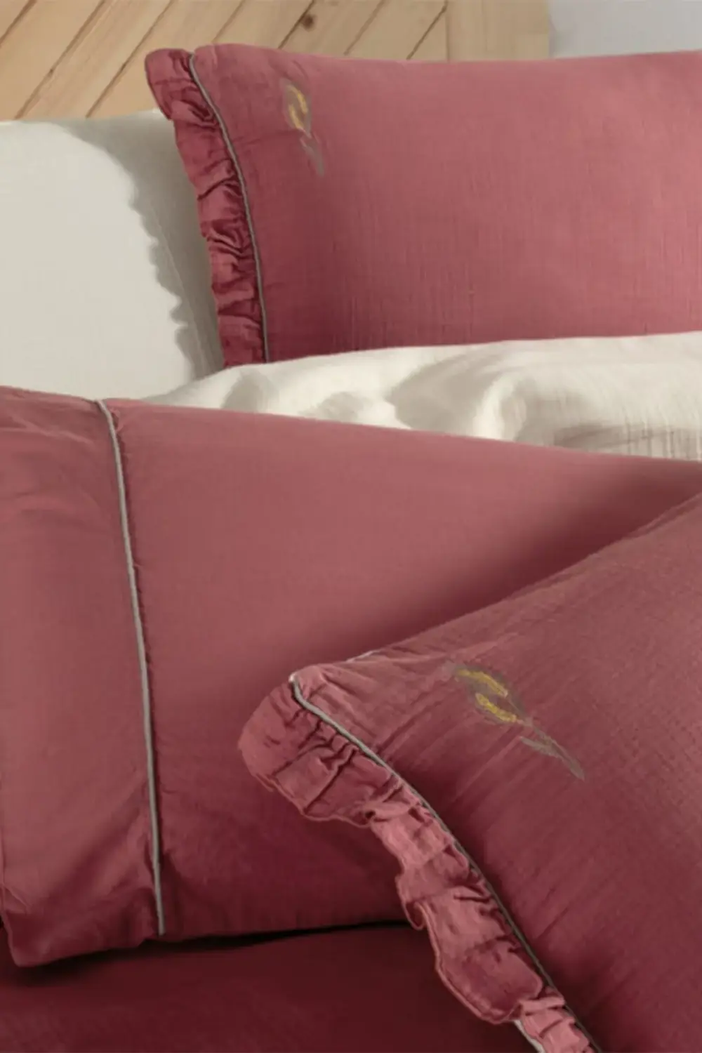 Kenyon Pembe Mood Comfort Çift Kişilik %100 Pamuk Nevresim Takımı