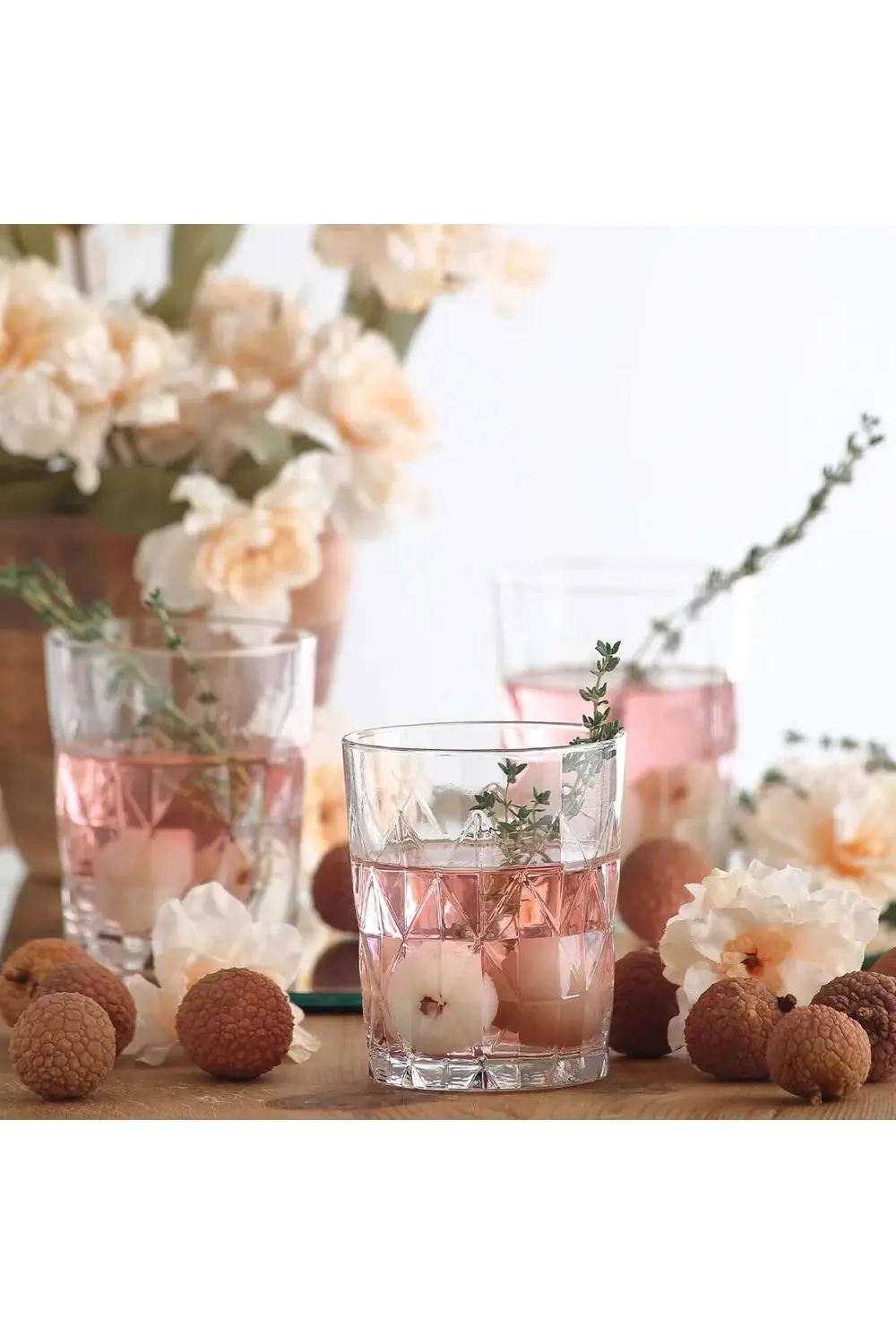 Keops Cam Meşrubat Bardağı 6'lı 345 ml (Su/Kokteyl Bardağı )