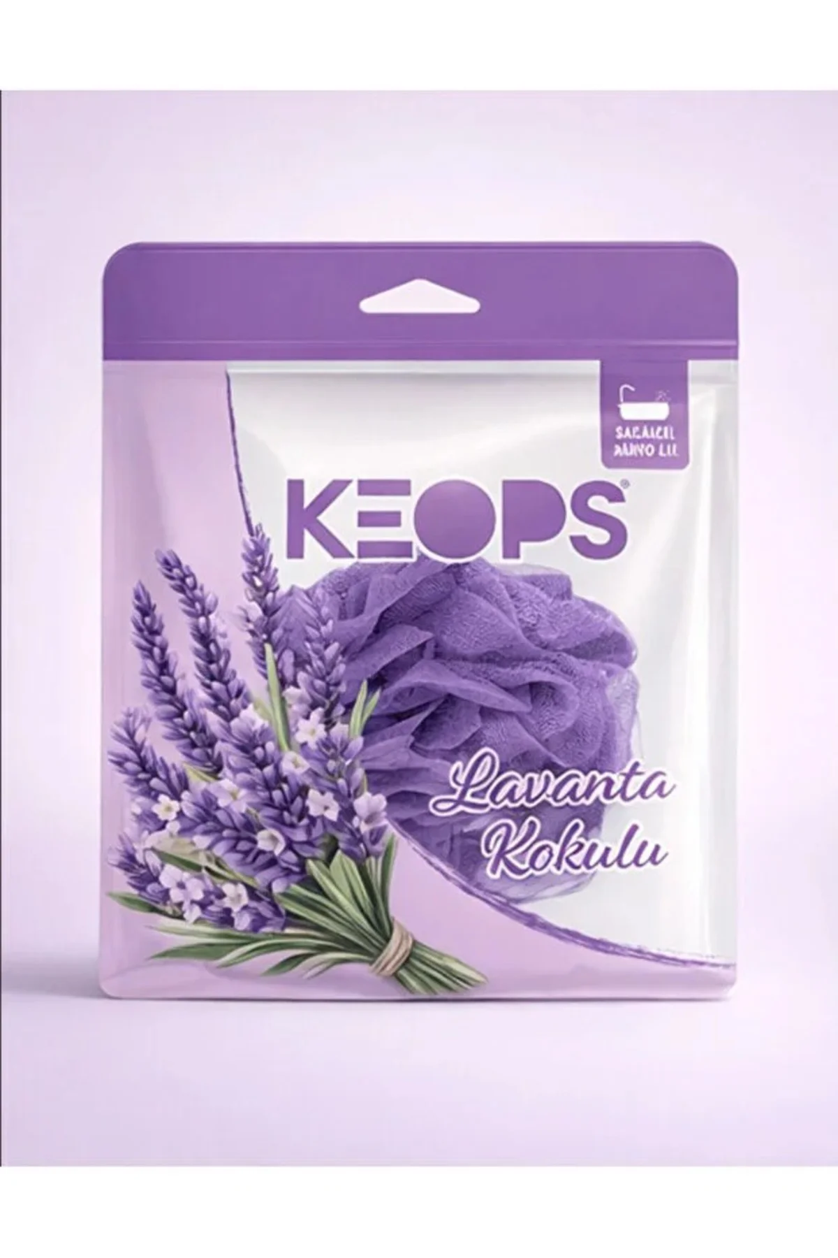 Keops Lavanta Kokulu Sabunlu Banyo Lifi – Köpüren Duş Lifi