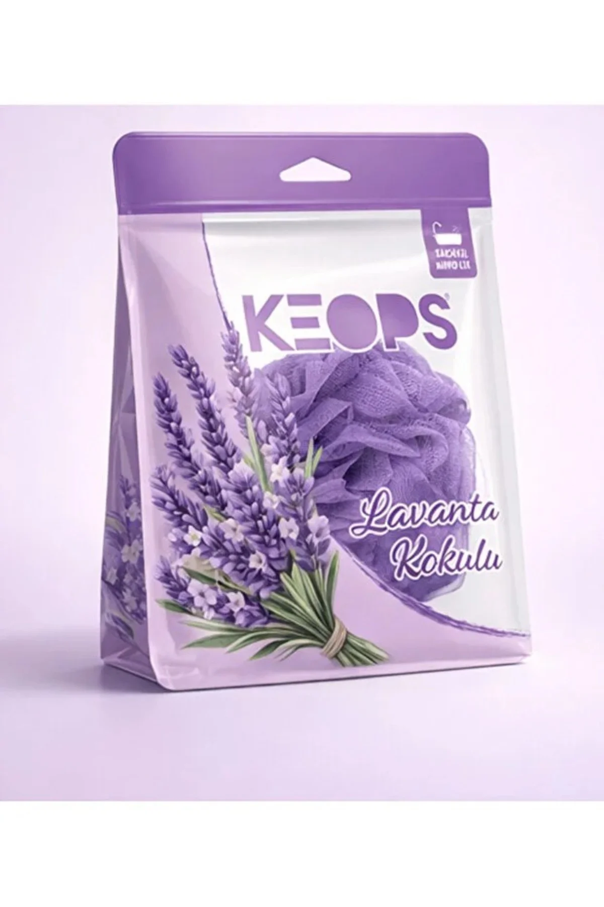 Keops Lavanta Kokulu Sabunlu Banyo Lifi – Köpüren Duş Lifi Keops Lavanta Kokulu Sabunlu Banyo Lifi – Köpüren Duş Lifi - Görsel 3