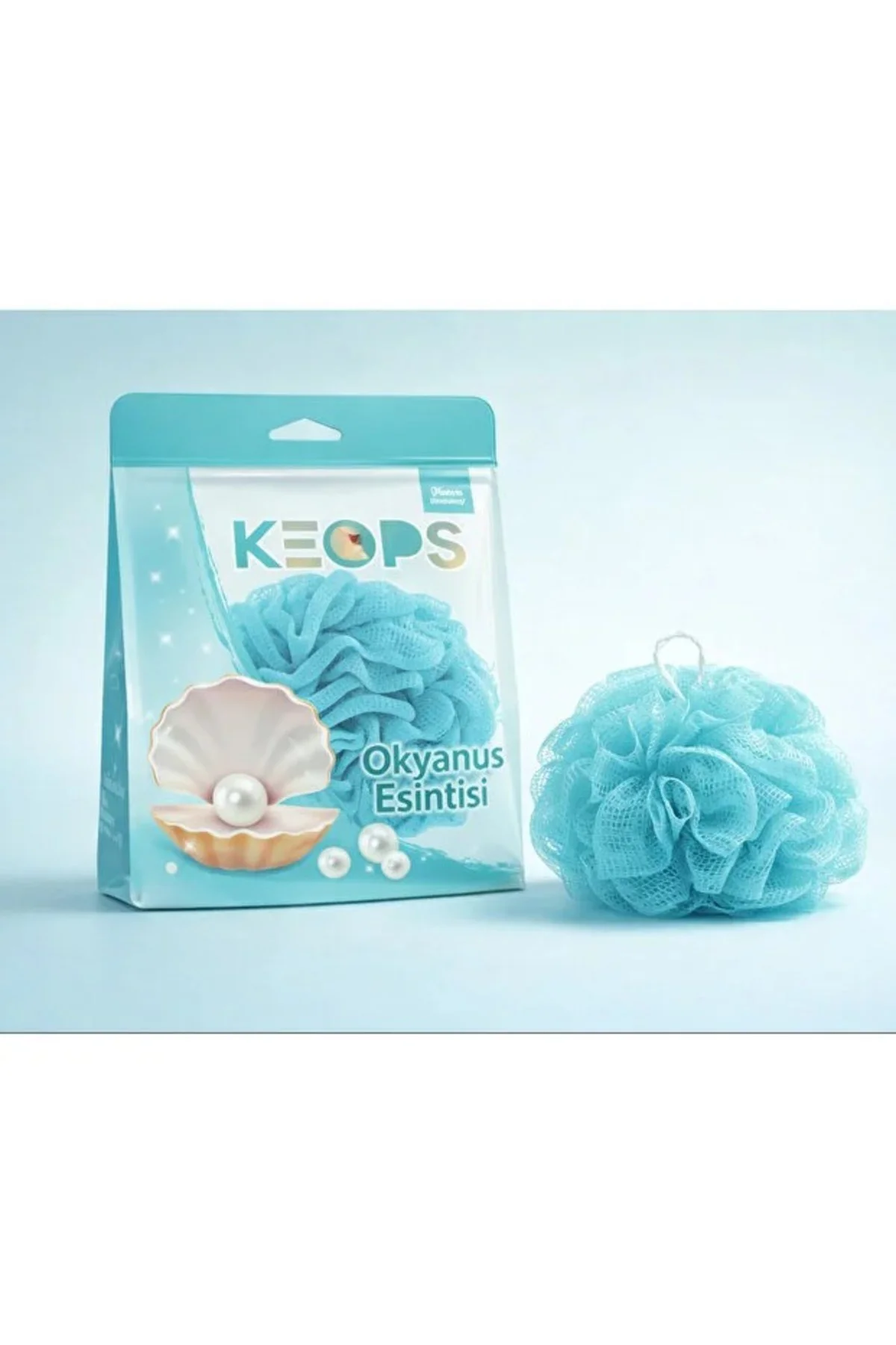 Keops Okyanus Kokulu Sabunlu Banyo Lifi – Köpüren Duş Lifi