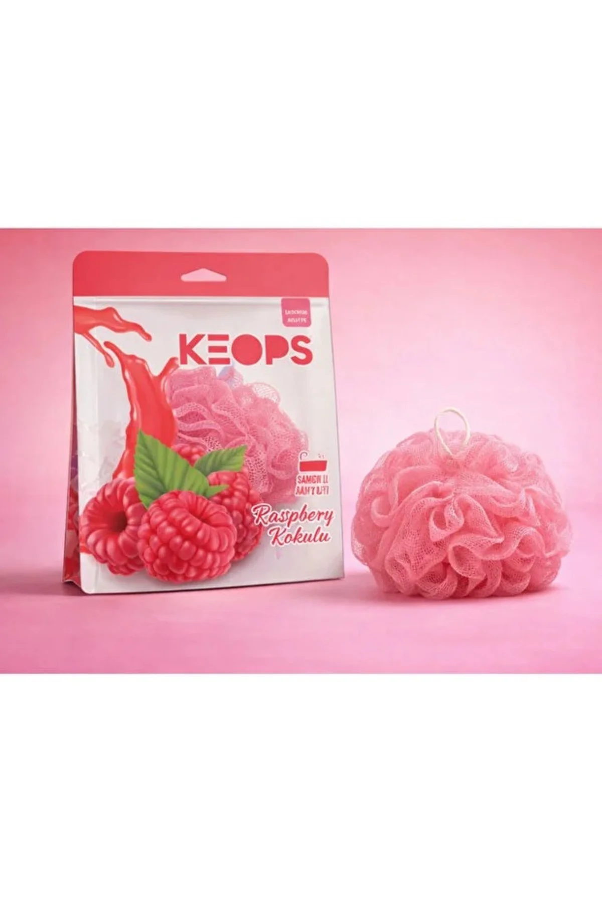 Keops Raspberry (Frambuaz) Kokulu Sabunlu Banyo Lifi – Köpüren Du