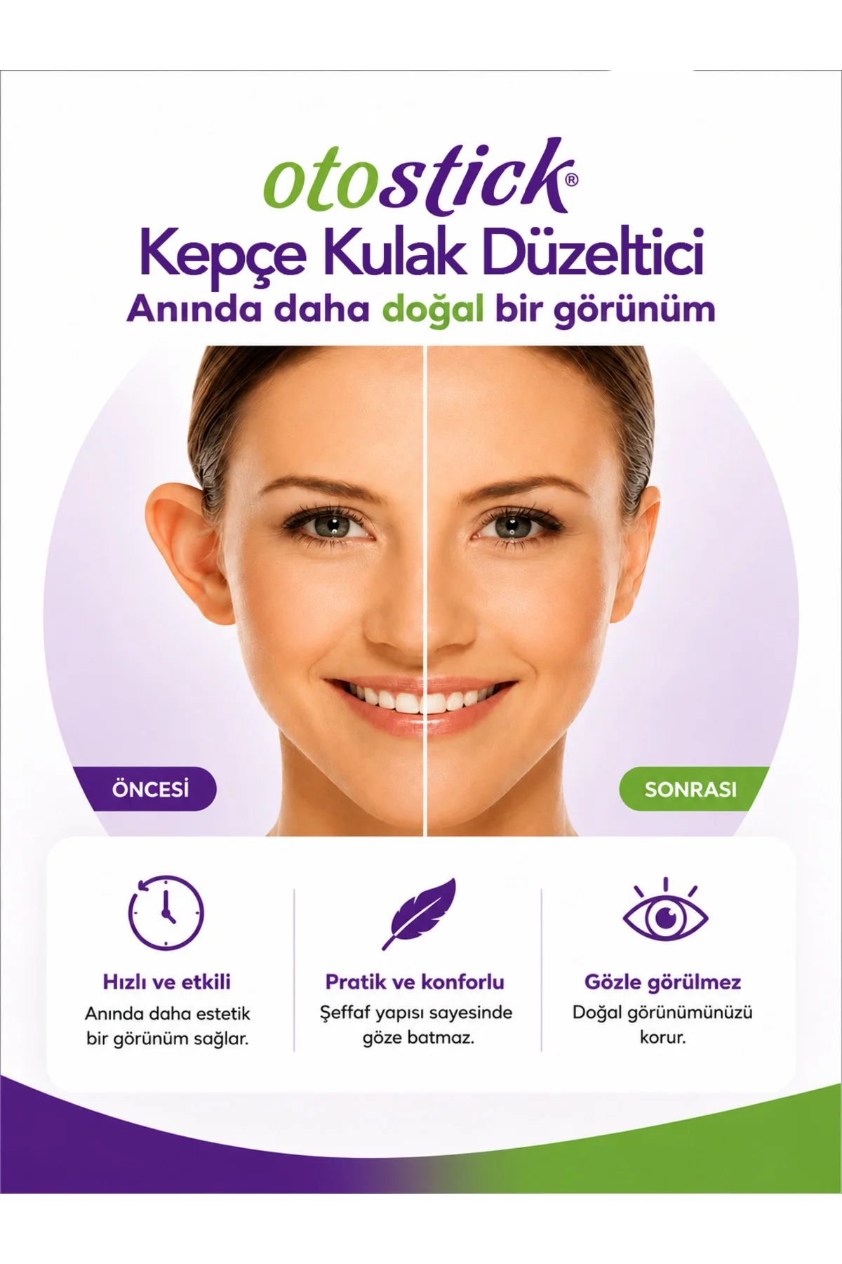 Kepçe Kulak Düzeltici Yetişkin