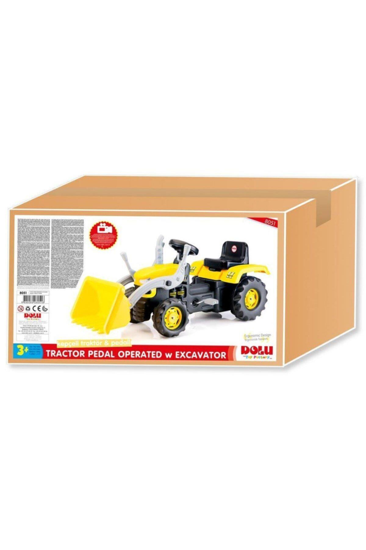 Dolu Kepçeli Pedallı Traktör 8051