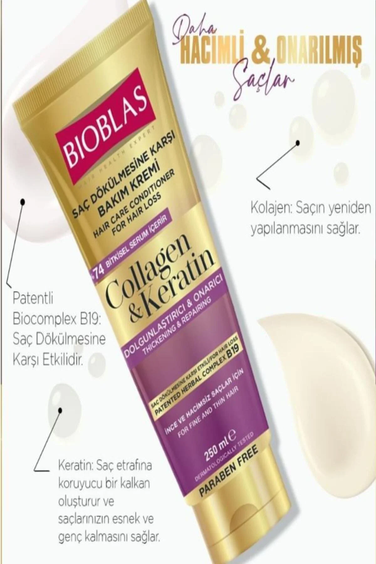 Kepeğe Karşı Collagen&keratin 3'lü Saç Bakım Seti Kepeğe Karşı Collagen&keratin 3'lü Saç Bakım Seti
