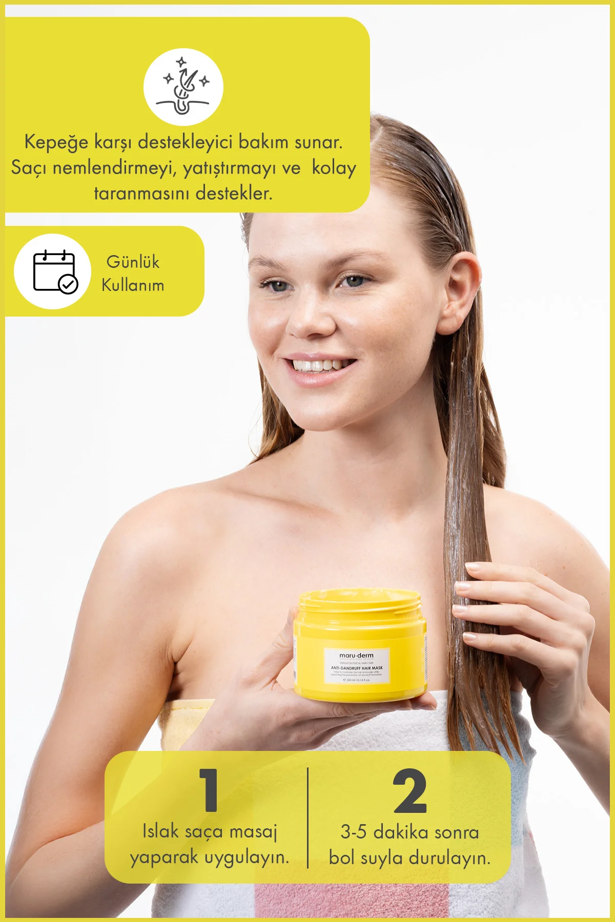 Kepeğe Karşı Etkili Sülfatız Şampuan 400 ML | Normal/Yağlı Saçlar