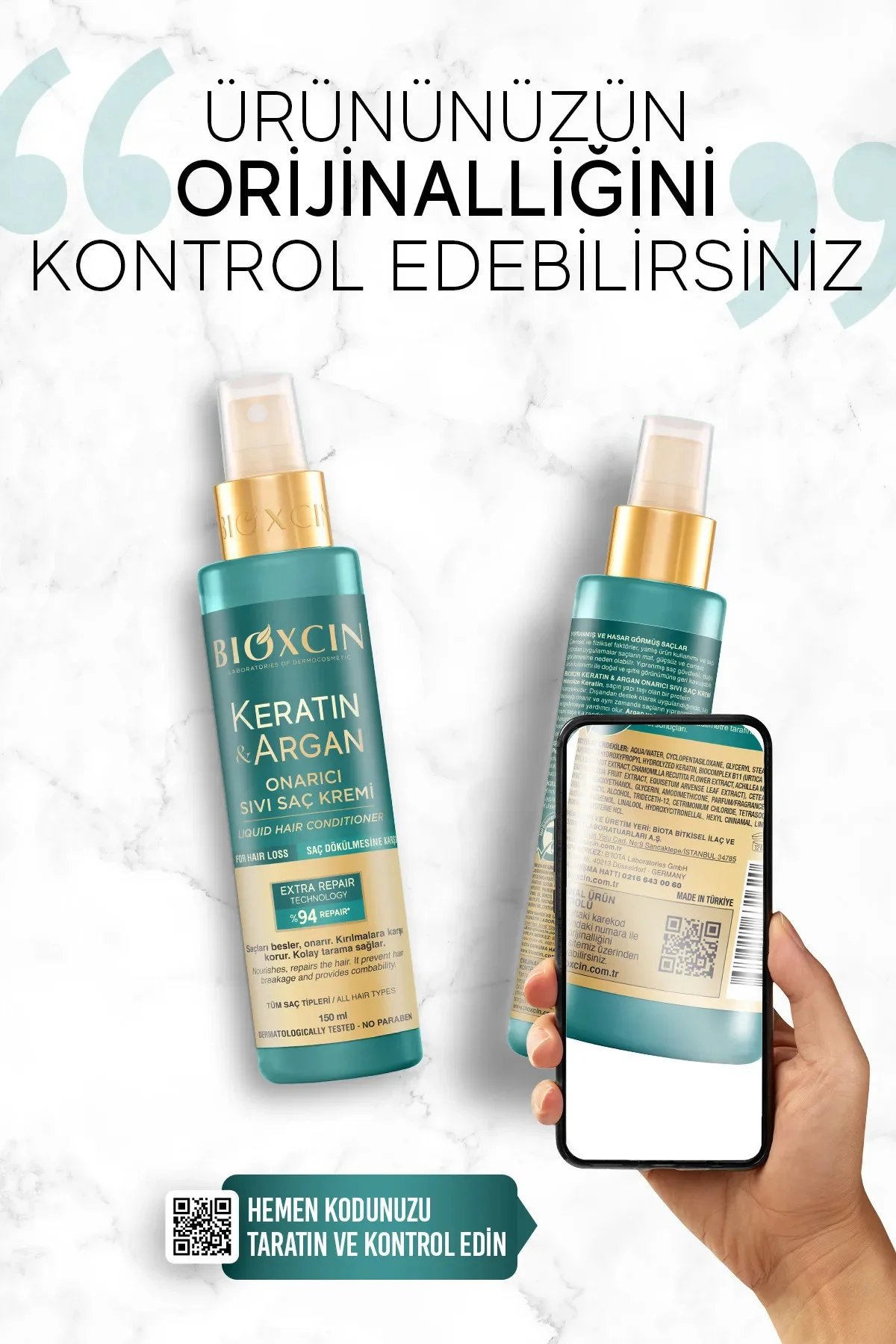 Keratin Argan Saç Bakım Yağı 150ml + Keratin Argan Sıvı Saç Kremi 150ml Keratin Argan Saç Bakım Yağı 150ml + Keratin Argan Sıvı Saç Kremi 150ml