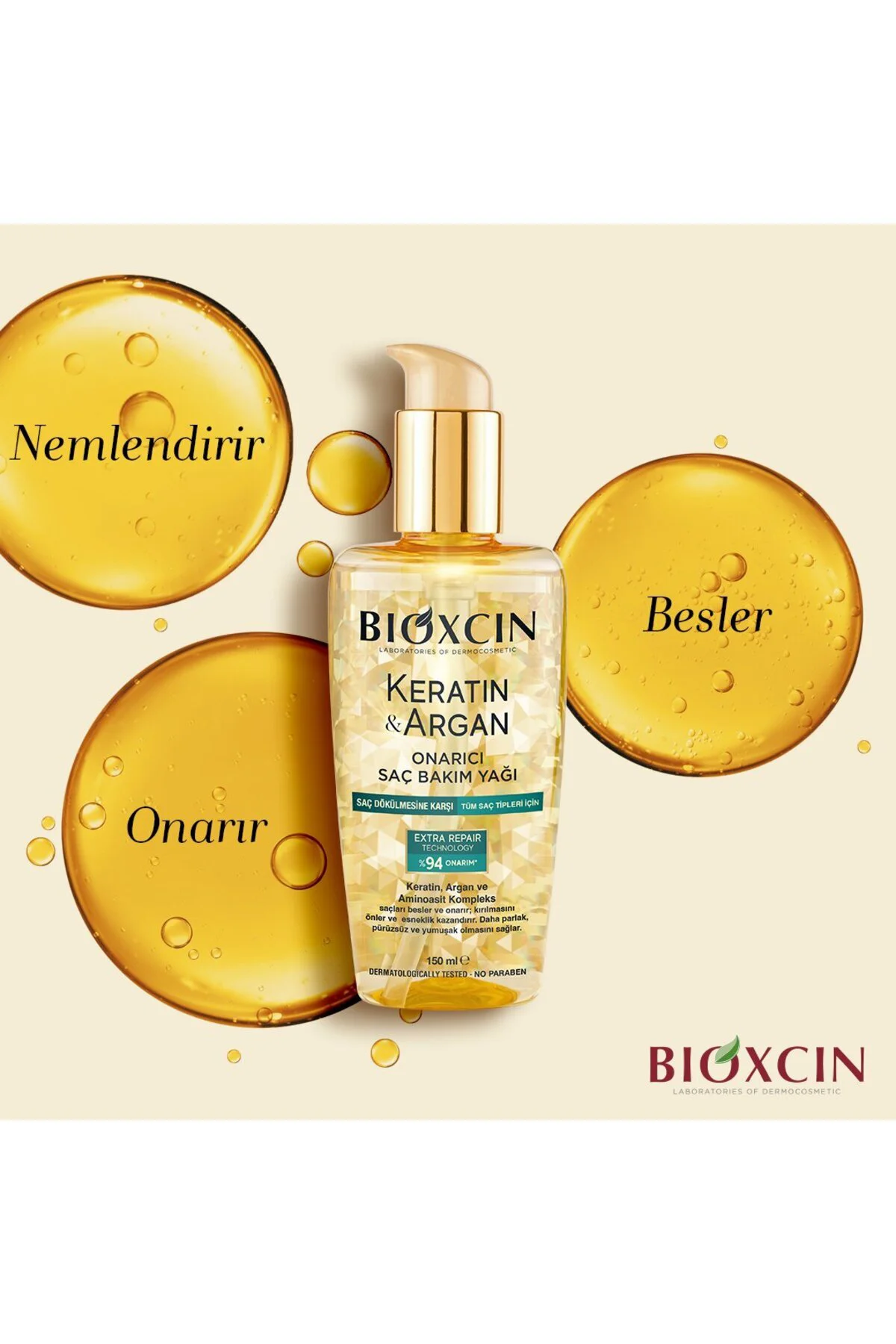 Keratin Argan Saç Bakım Yağı 150ml + Keratin Argan Sıvı Saç Kremi 150ml Keratin Argan Saç Bakım Yağı 150ml + Keratin Argan Sıvı Saç Kremi 150ml