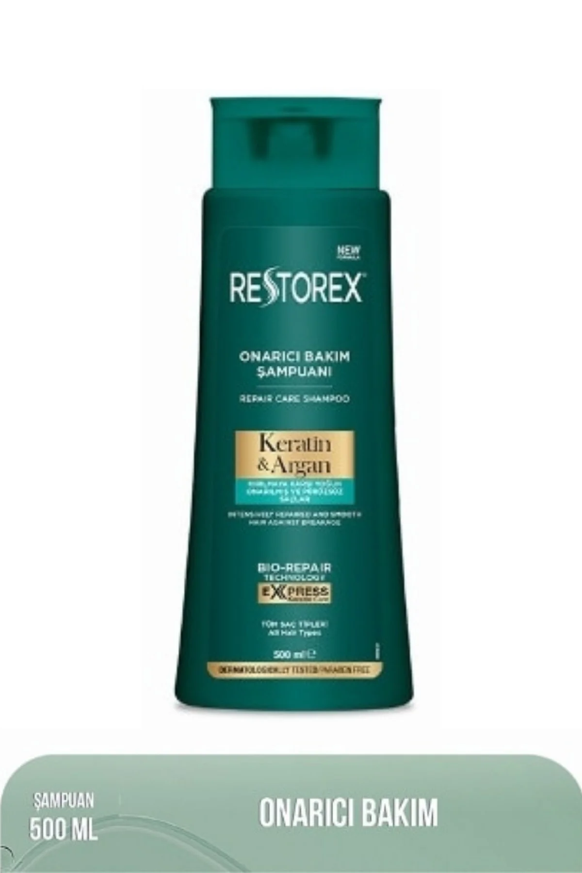 Keratin & Argan Şampuan 500 Ml 3 Adet