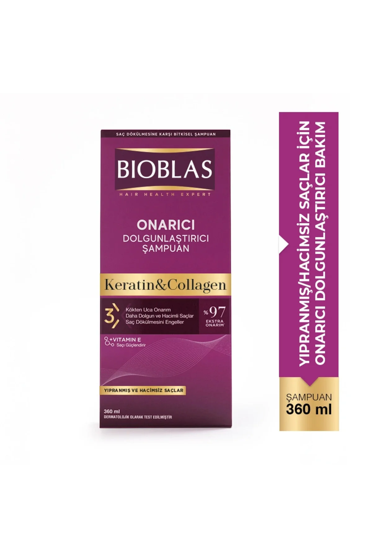 Keratin & Collagen Onarıcı Dolgunlaştırıcı Bakım Seti