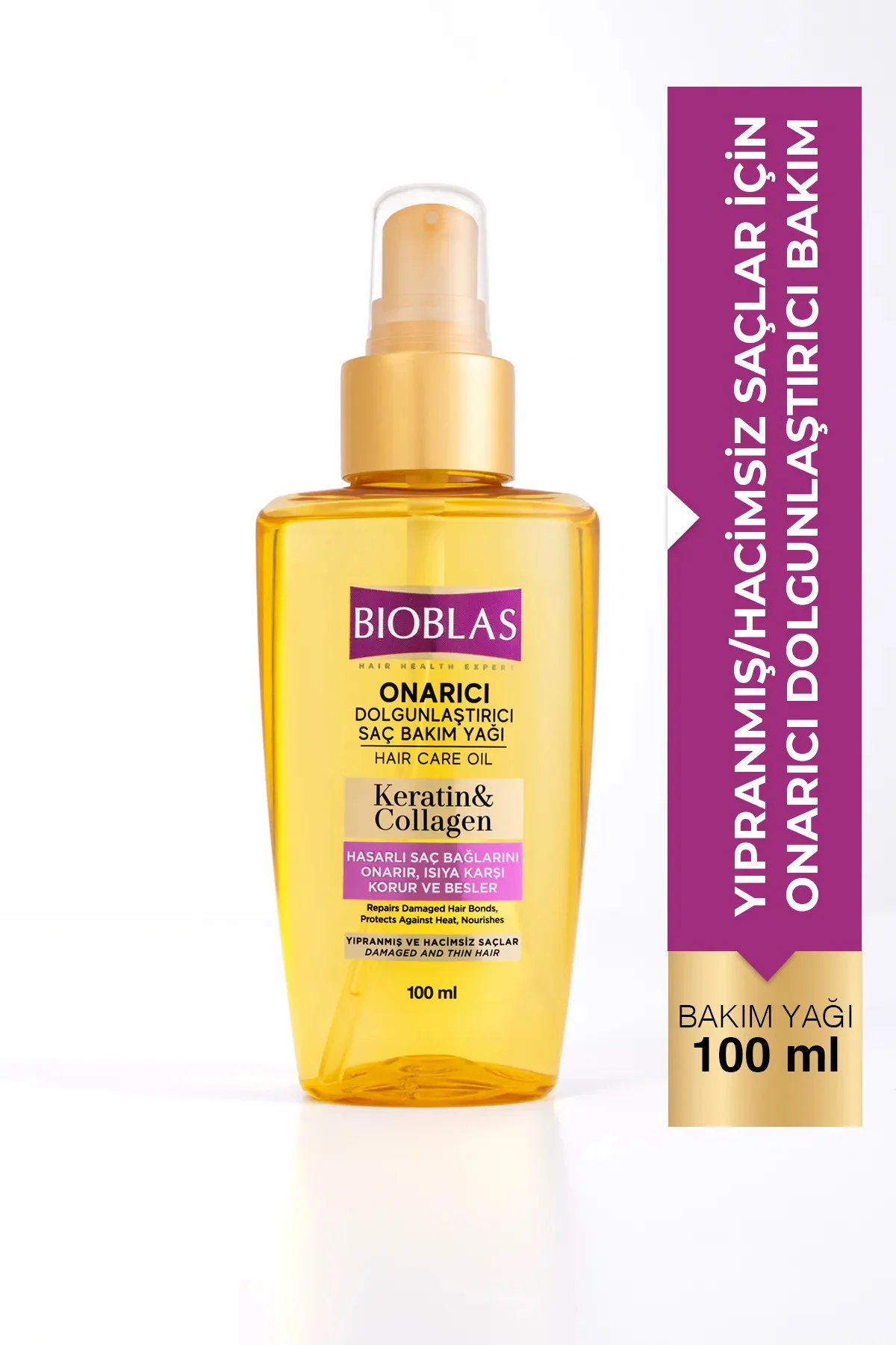 Keratin & Collagen Onarıcı Dolgunlaştırıcı Bakım Seti