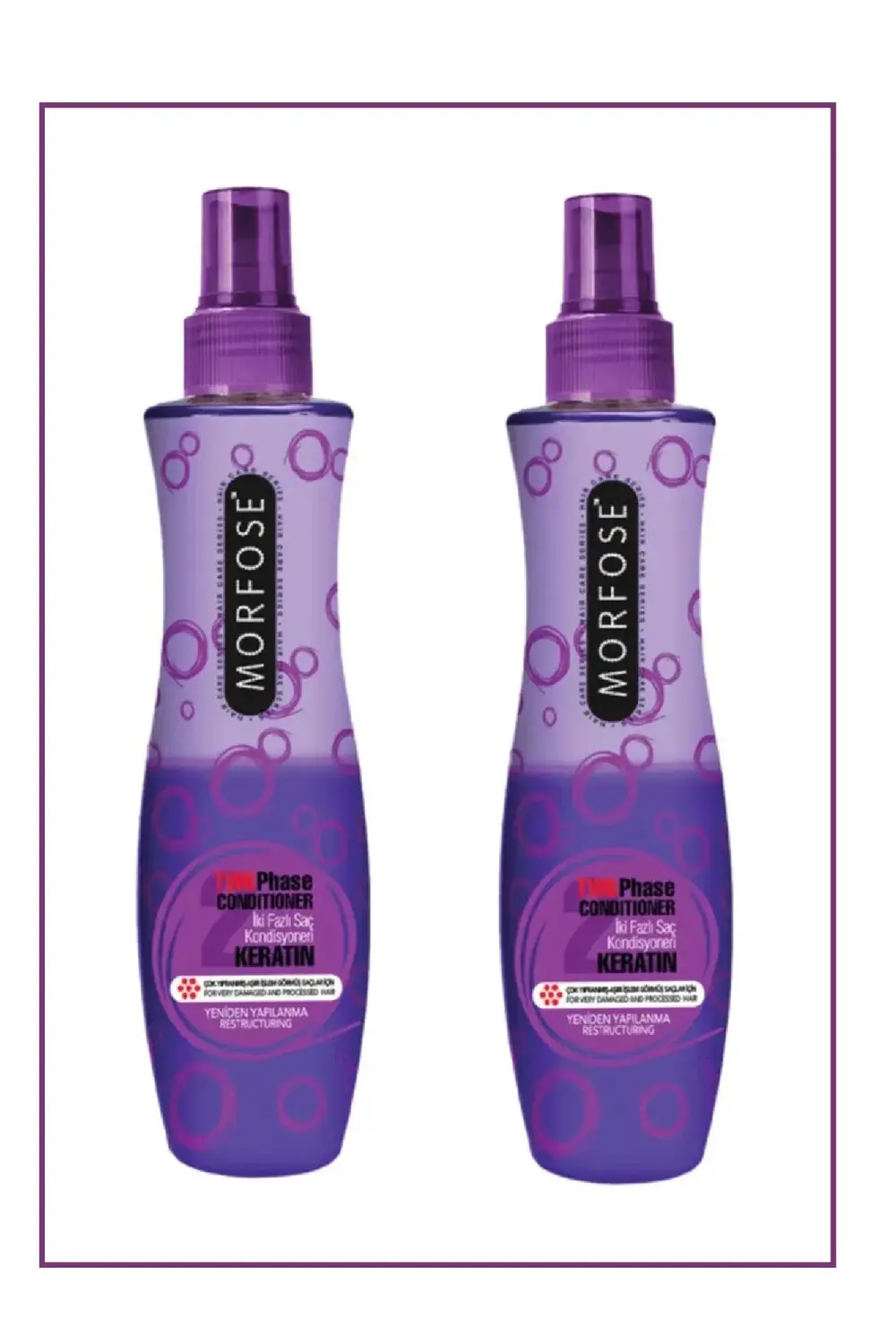 Keratin Mor Fönsuyu 240 Ml Fön Suyu X 2 ADET
