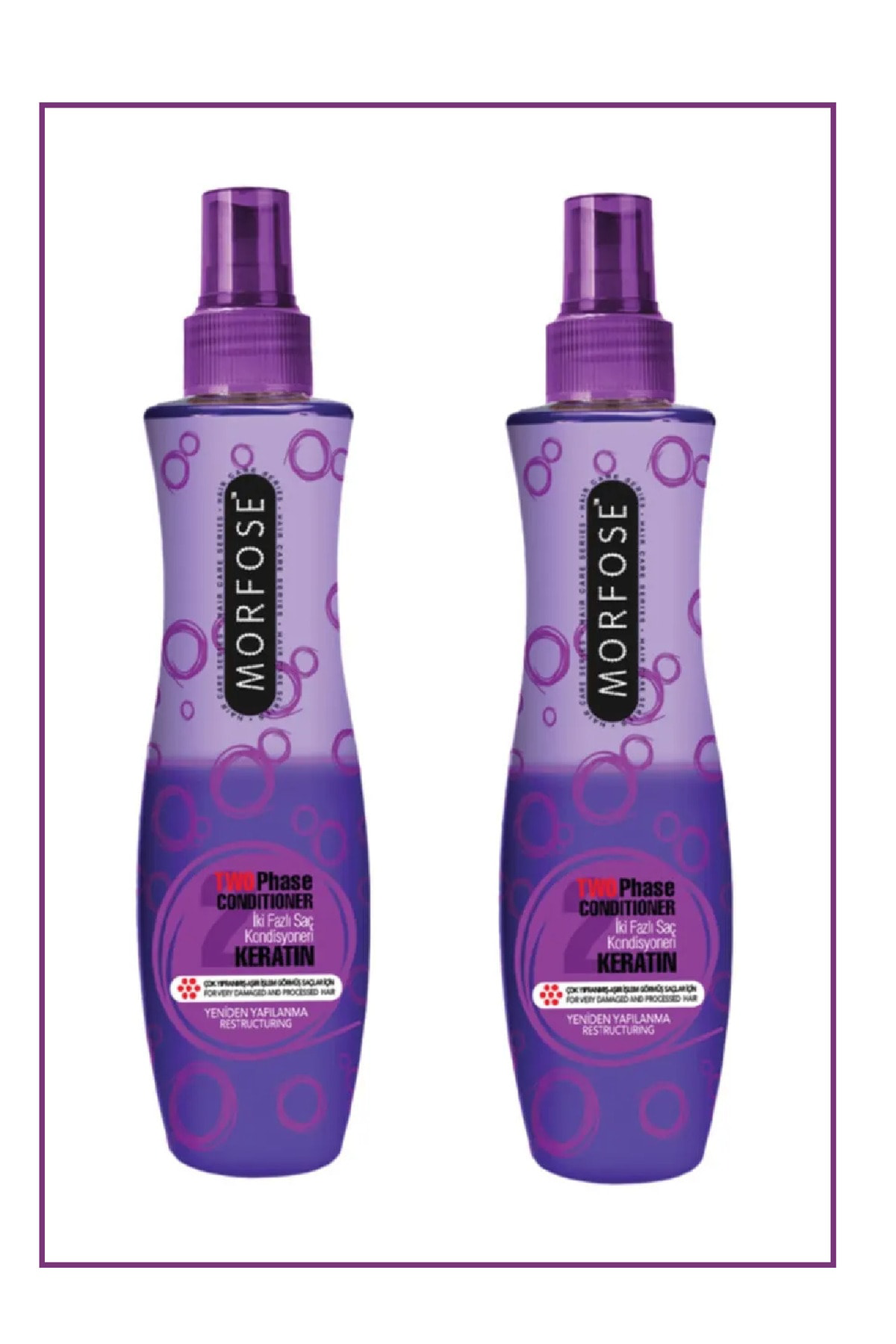 Keratin Mor Fönsuyu 240 Ml Fön Suyu X 2 ADET