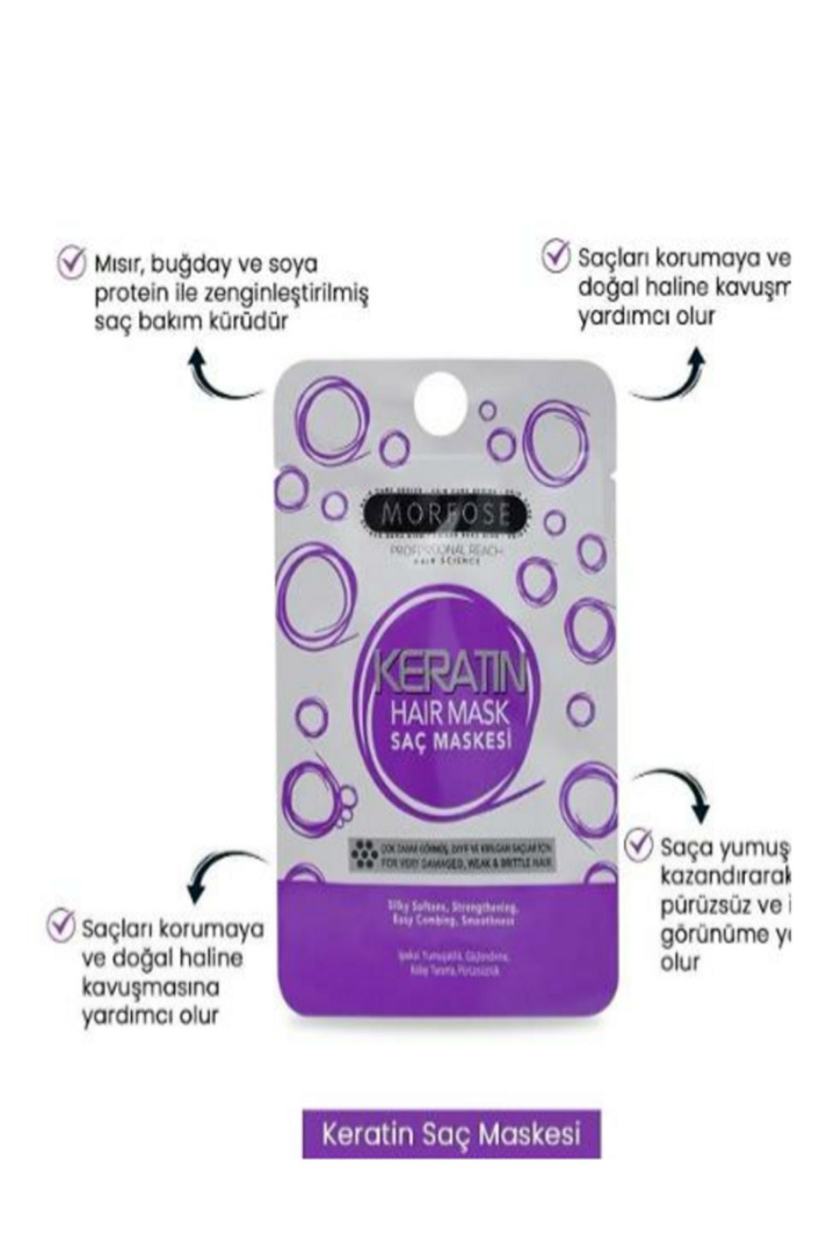 SAÇ MASKESİ 25ML KERATİN