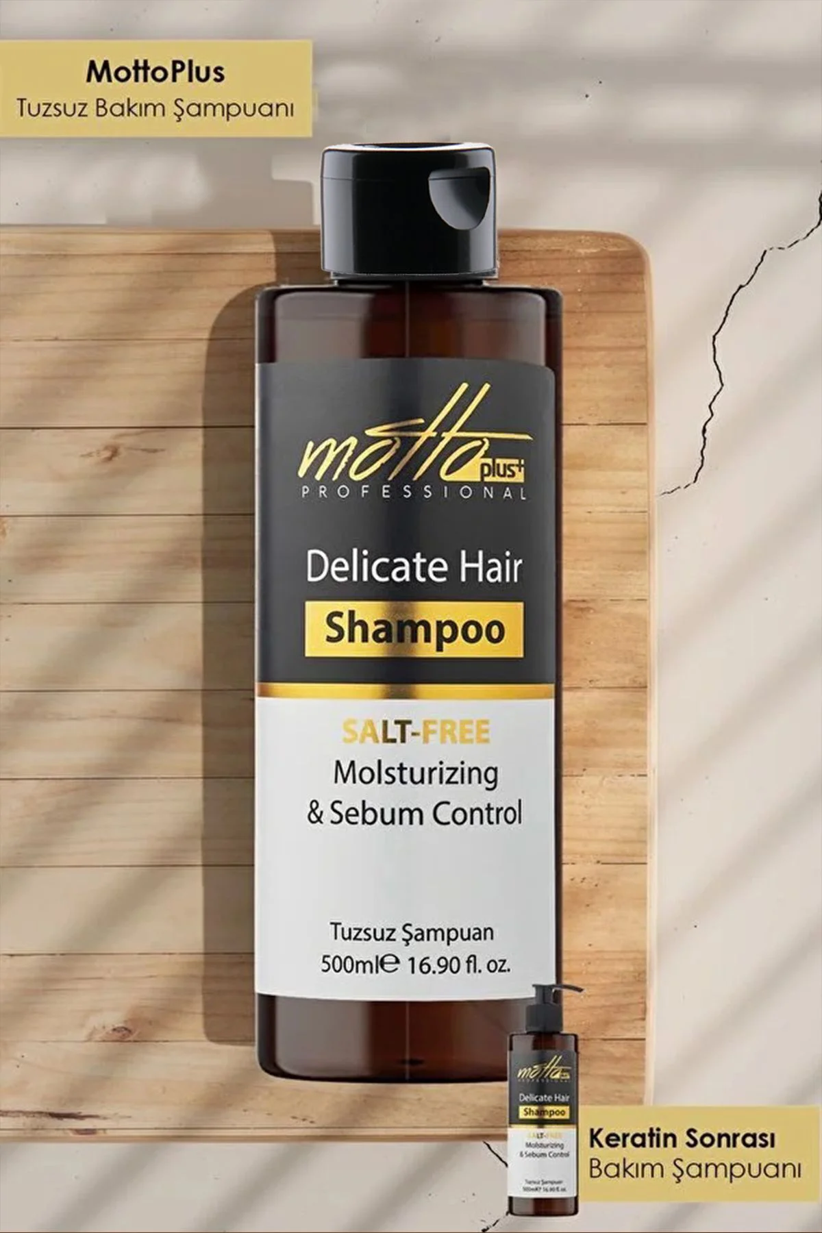 Keratin Tuzsuz Şampuan 400 ml