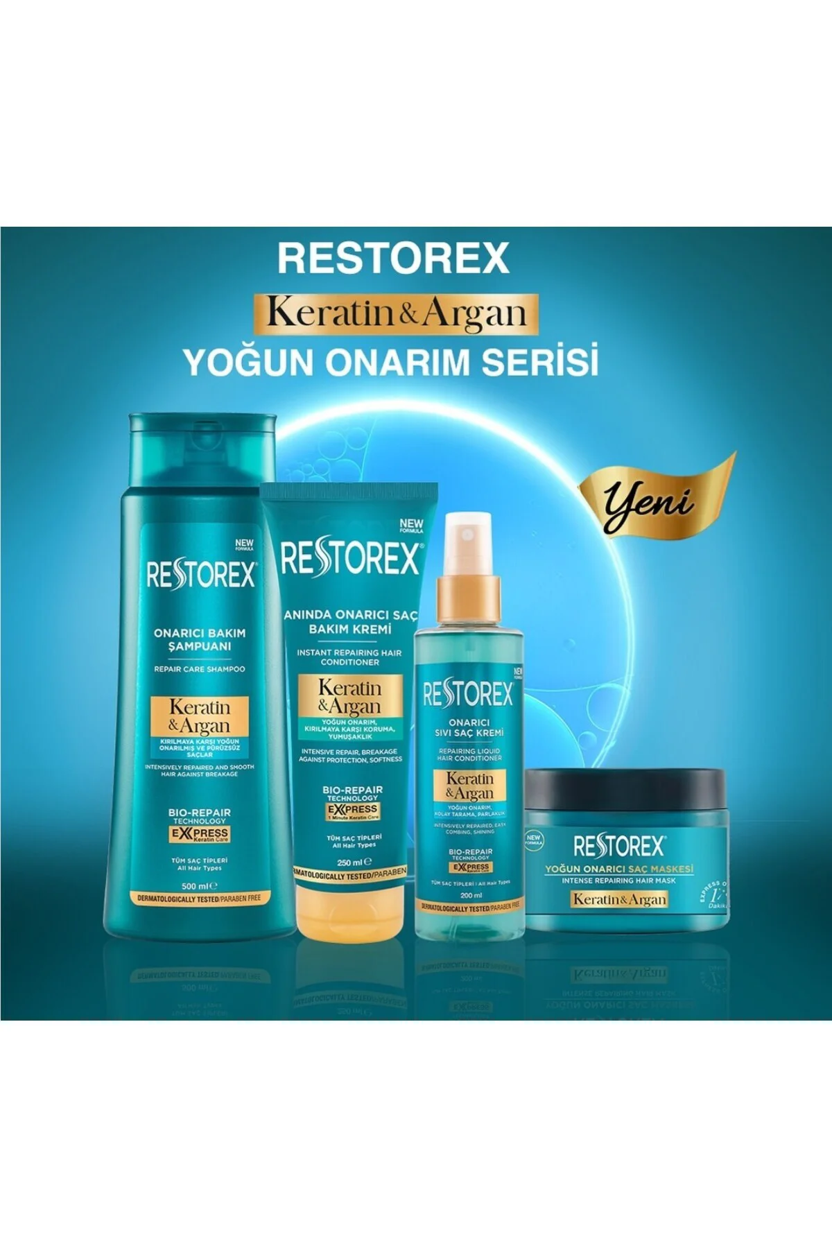 Keratin&Argan Yoğun Bakım Seti